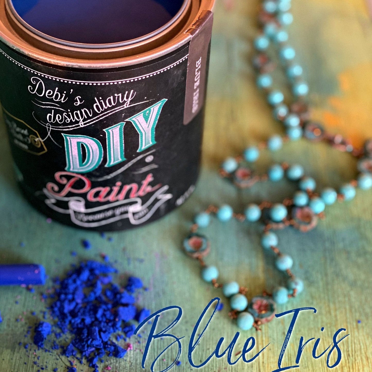Blue Iris - DIY Paint