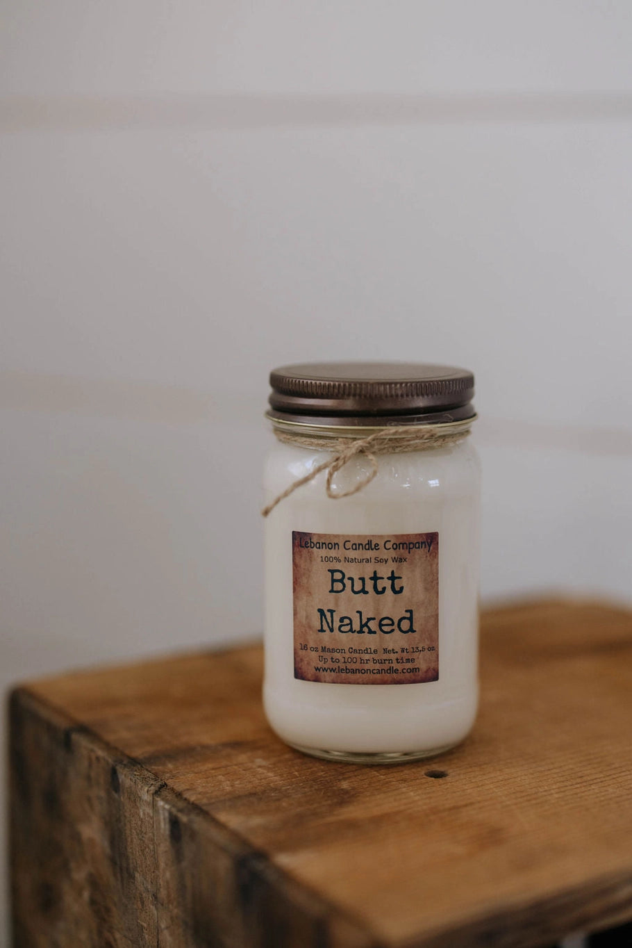 Butt Naked Candle