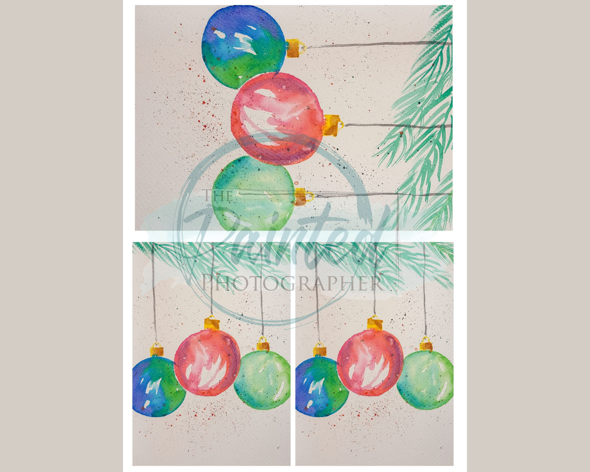 Hand-Painted Seasons of Color Rice Decoupage Paper Multiple