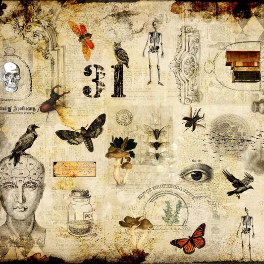 Halloween Masterboard by Roycycled Treasures