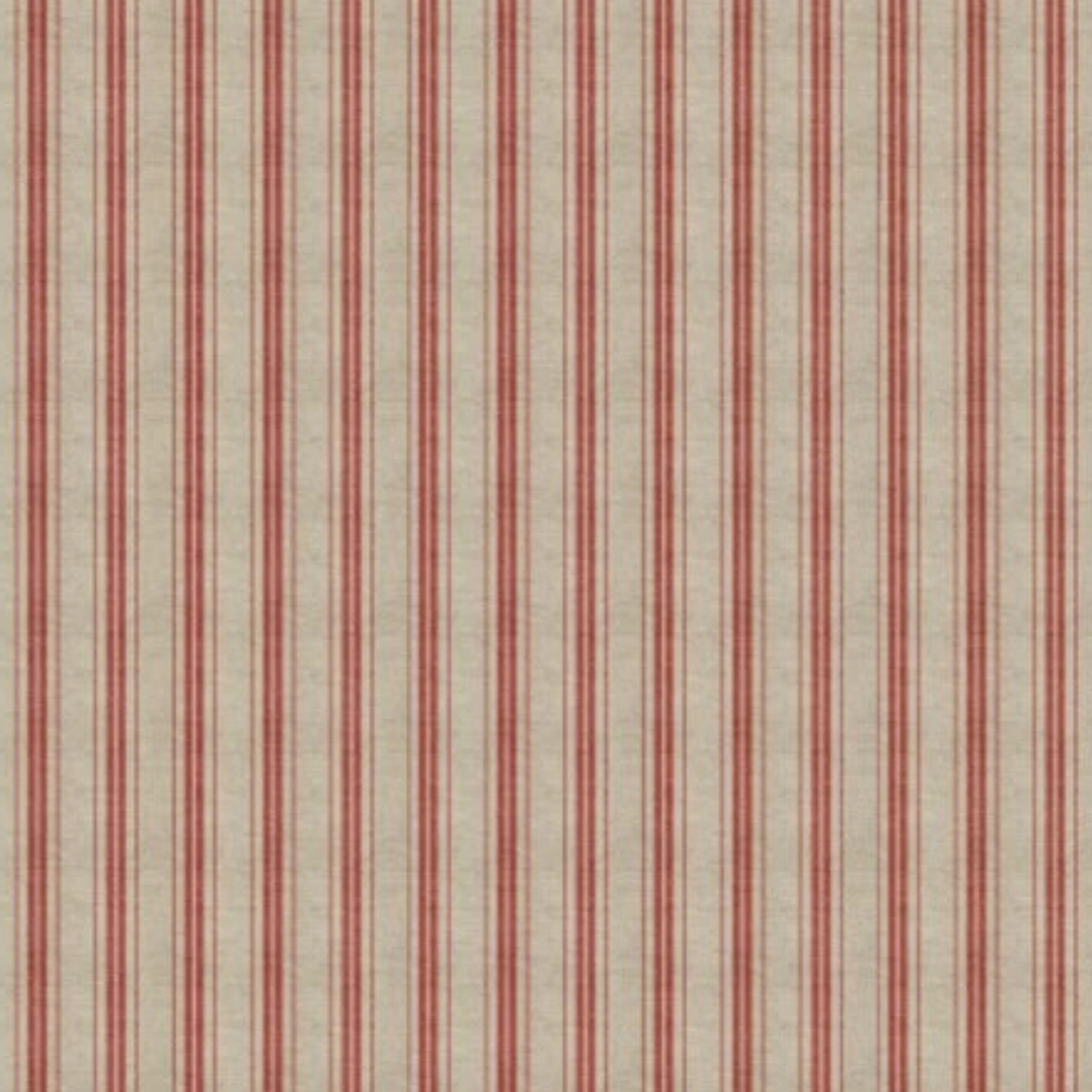Red Ticking by Roycycled Treasures