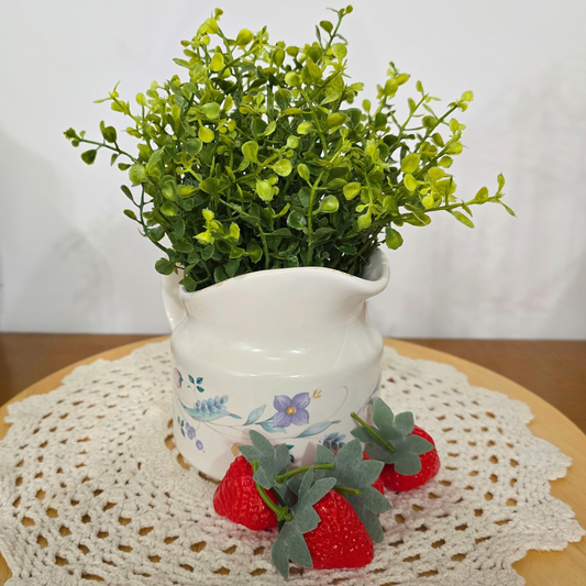 Pfaltzgraff Round Gravy Boat in the beloved April pattern