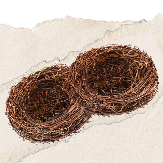 Artificial Bird's Nest - Set of 4