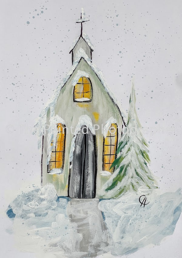 Lil' White Church by Connie