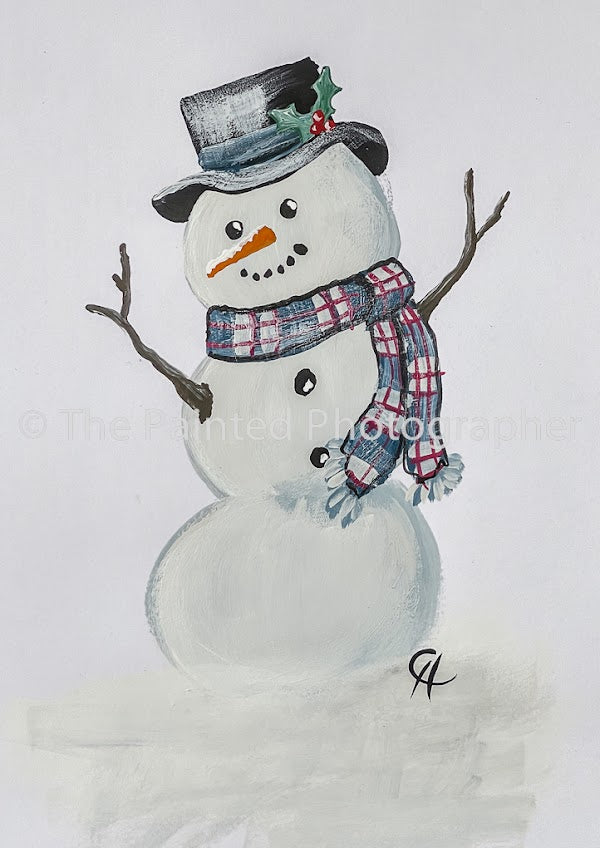 SnowyMan by Connie