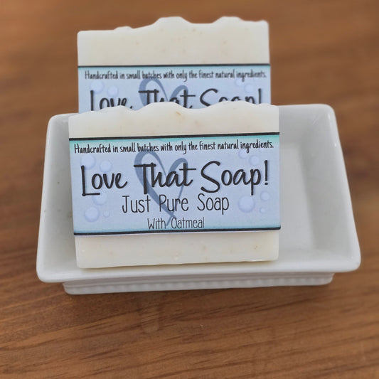 Just Pure Soap with Oatmeal