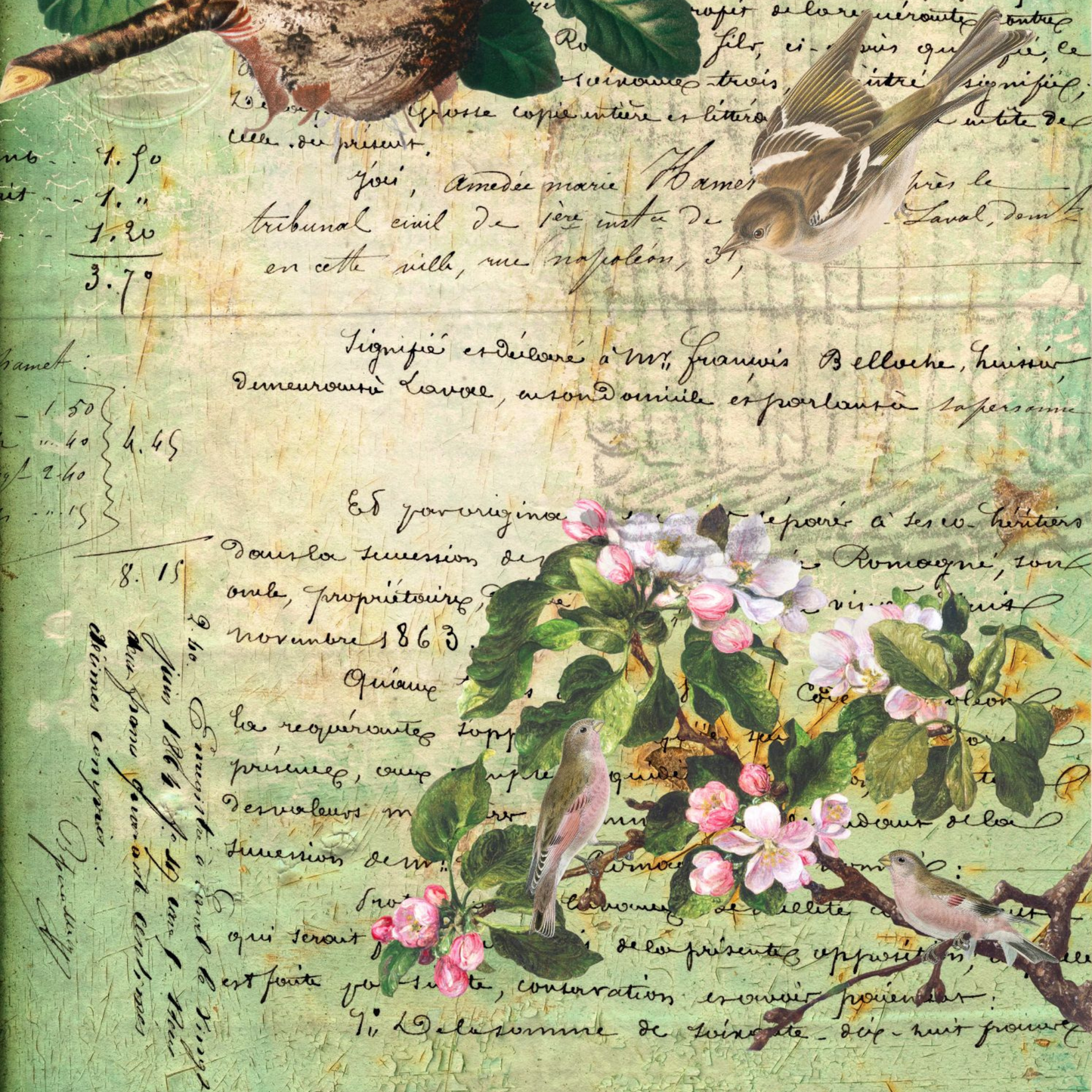 Botanical Blocks by Roycycled Treasures