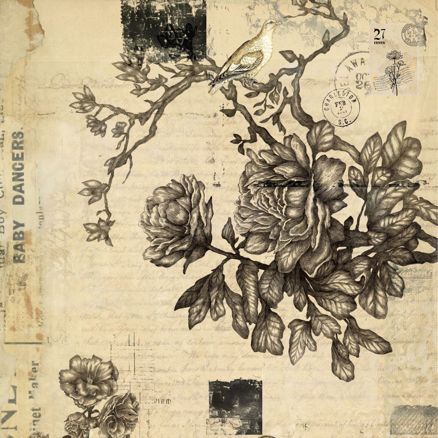 Botanical Blocks by Roycycled Treasures