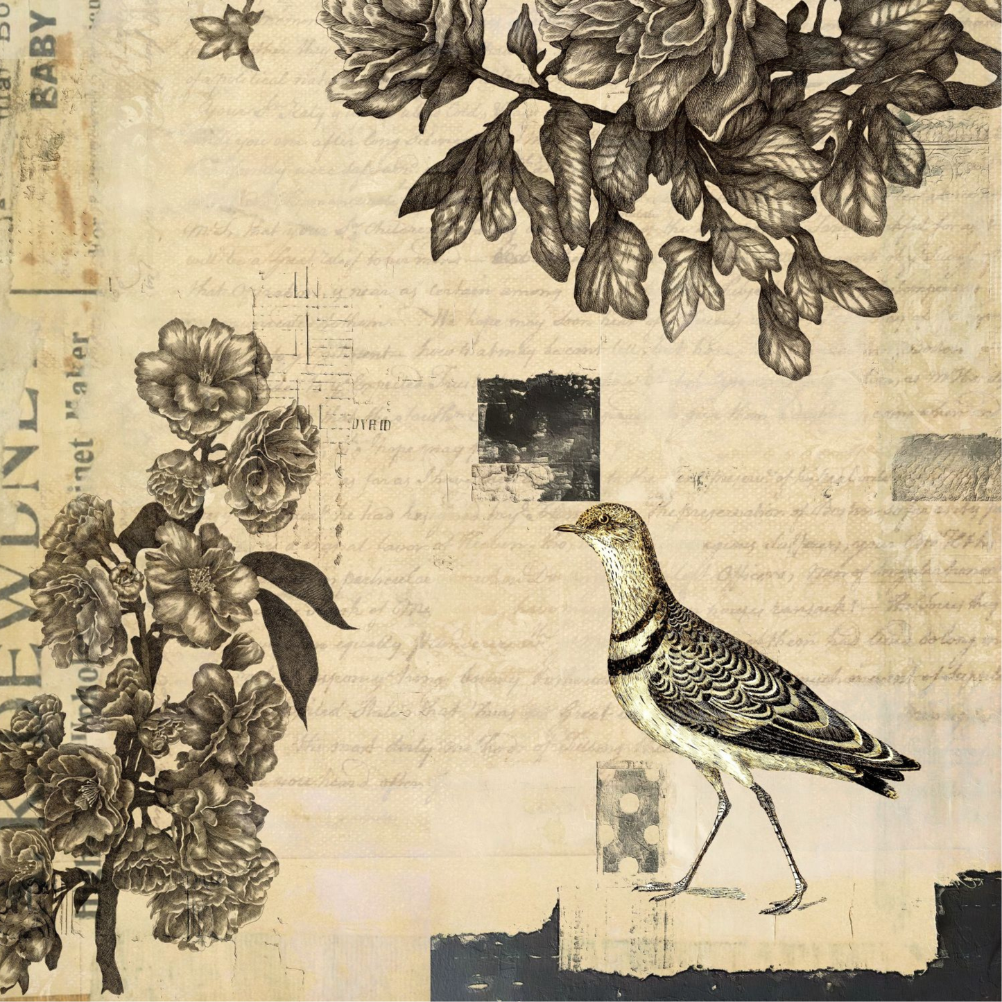 Botanical Blocks by Roycycled Treasures