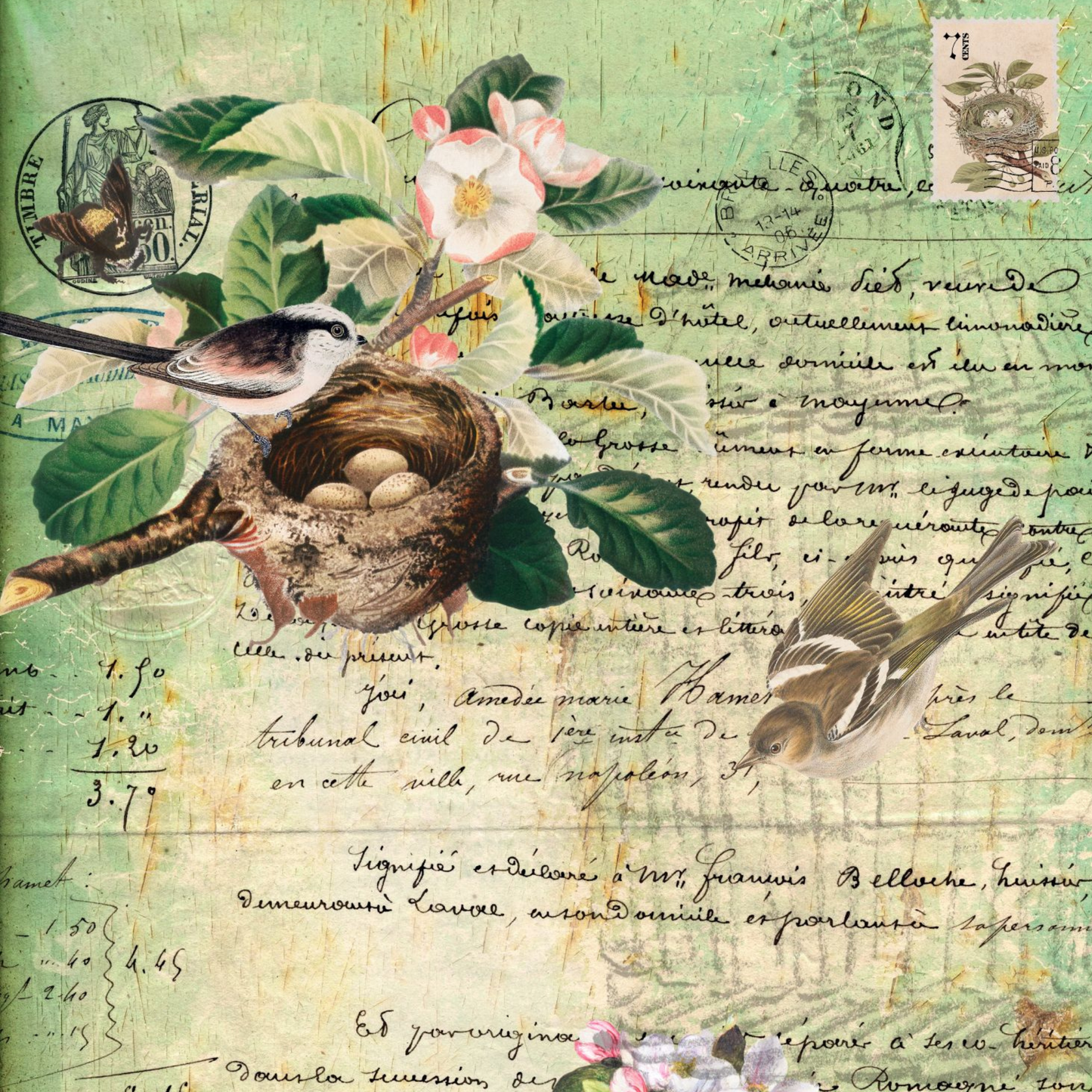 Botanical Blocks by Roycycled Treasures